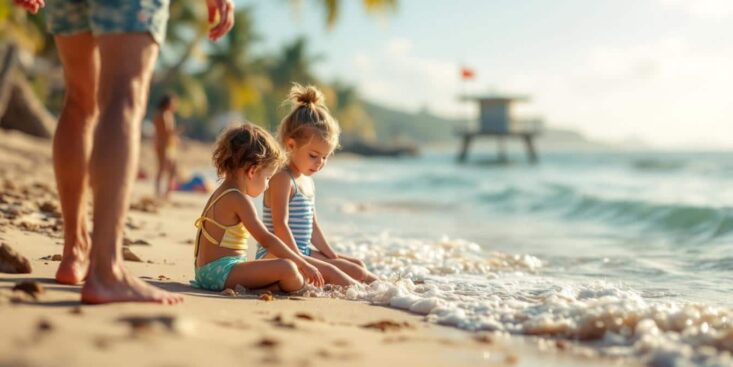 Vacances d’été : protéger efficacement les enfants face aux risques à la plage