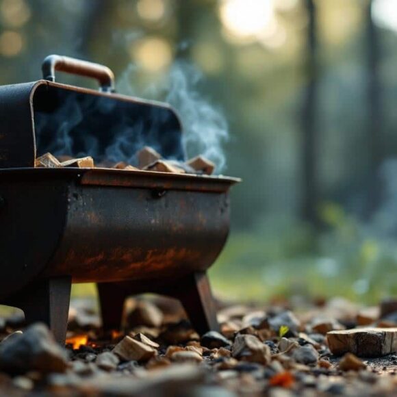 Allumer un barbecue avec des chips