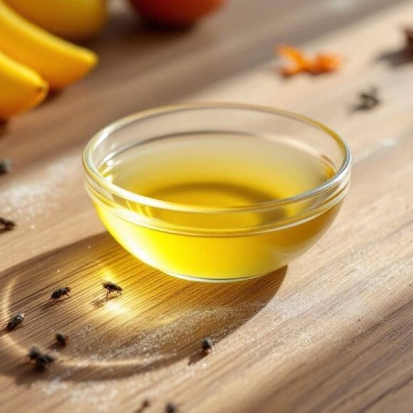 mouches et moucherons en cuisine