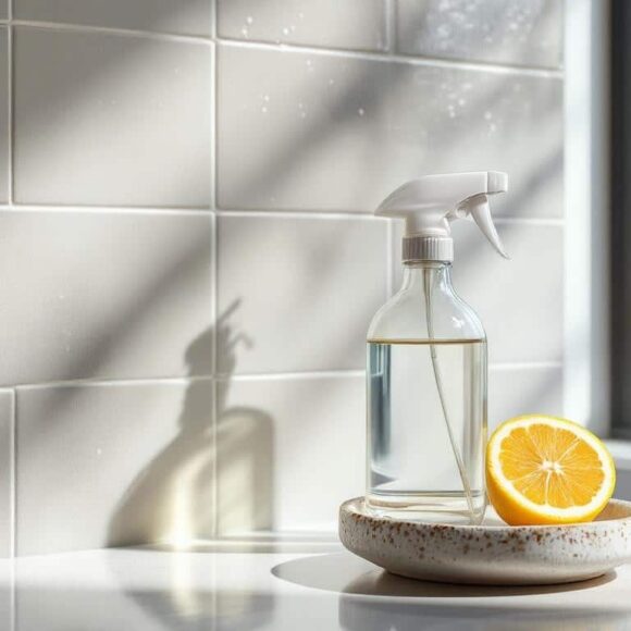 Dites adieu au calcaire : astuces simples et naturelles pour un nettoyage des parois de douche efficace