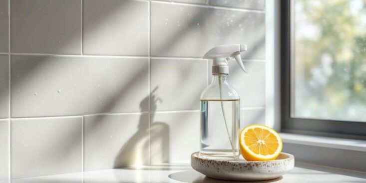 Dites adieu au calcaire : astuces simples et naturelles pour un nettoyage des parois de douche efficace