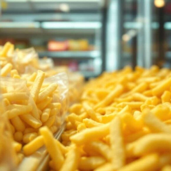 rappel de frites surgelées