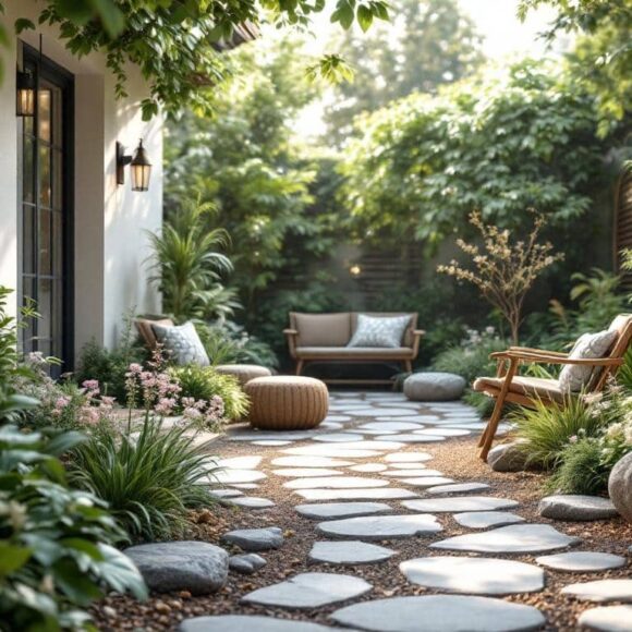 Petit jardin : des astuces pour agrandir visuellement son espace extérieur