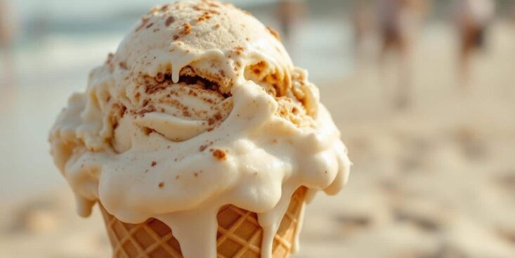 Glace artisanale plage