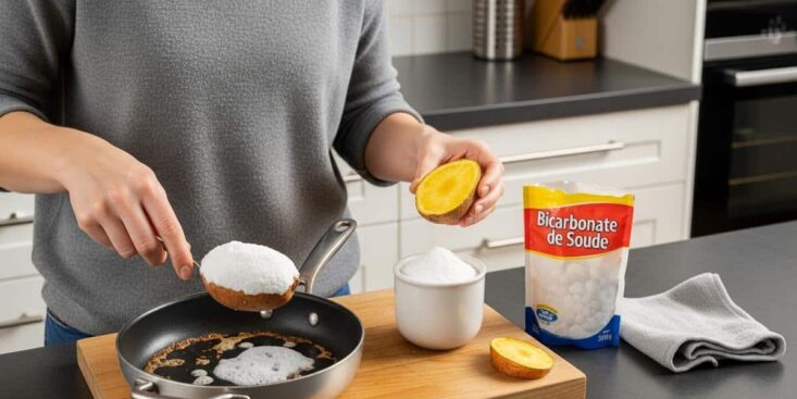 Soonnight.com -Marre des taches tenaces ? Bicarbonate et pomme de terre : l’astuce qui change tout en 5 minutes chez vous