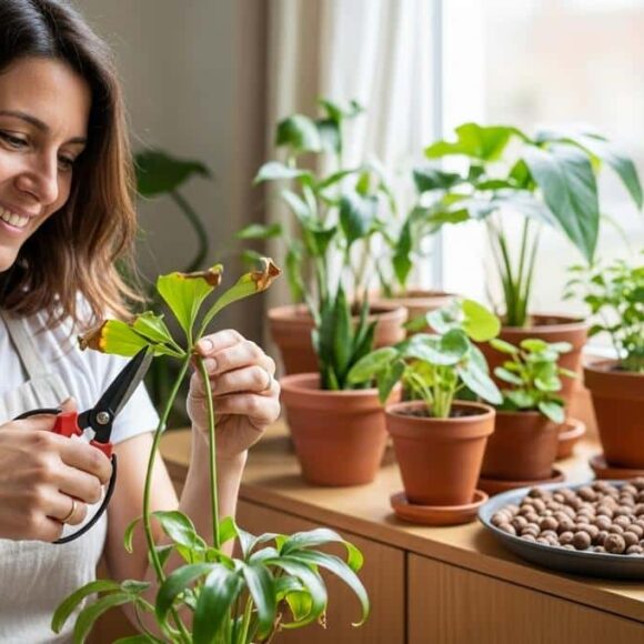 Soonnight.com -Jardiniers: une astuce simple évite les pointes marron sur vos plantes d’intérieur