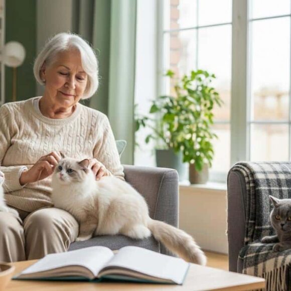 Soonnight.com -Chats: 4 races idéales pour les plus de 70 ans selon les experts, calmes et faciles à vivre