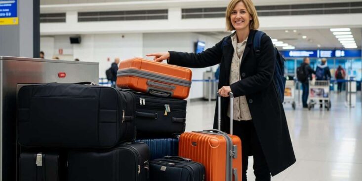 SoonNight - Bagages: une compagnie aérienne déconseille désormais les valises noires, bleues et grises pour limiter les pertes