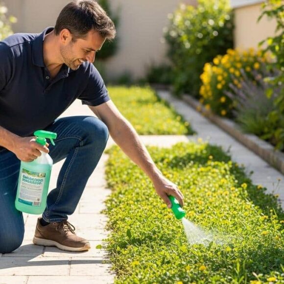 SoonNight - Jardiniers: ce produit naturel, mieux que le vinaigre blanc, élimine les mauvaises herbes sans effort