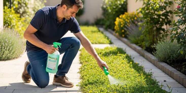 SoonNight - Jardiniers: ce produit naturel, mieux que le vinaigre blanc, élimine les mauvaises herbes sans effort