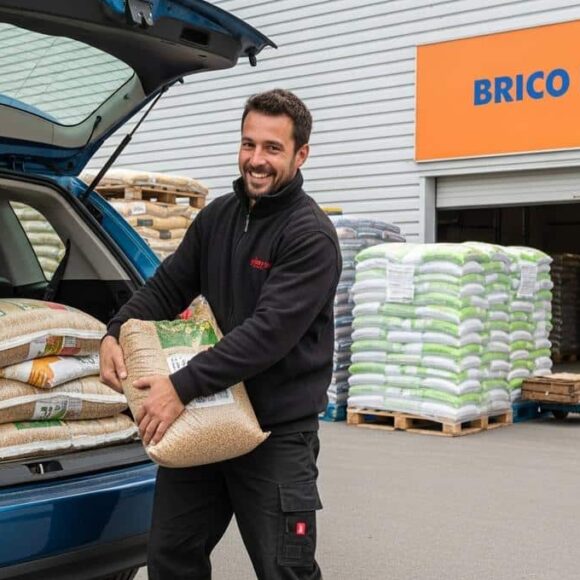 SoonNight - Brico Dépôt casse le prix des sacs de pellets: on fait le plein pour l'hiver