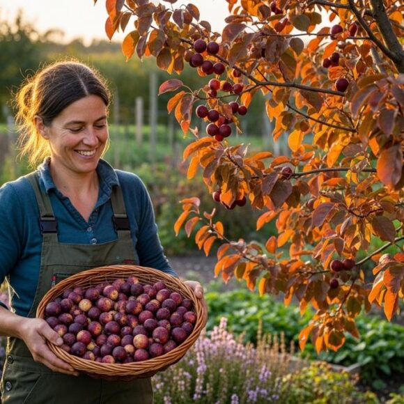 SoonNight - Arbre fruitier discret: peu d’entretien, récolte massive et silhouette élégante qui transforme le jardin