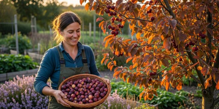 SoonNight - Arbre fruitier discret: peu d’entretien, récolte massive et silhouette élégante qui transforme le jardin