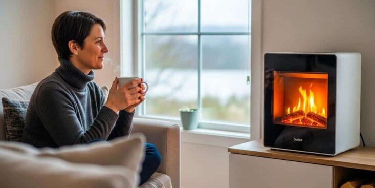 SoonNight - LIDL: la cheminée électrique à 139 € allie chaleur, design et économies cet hiver