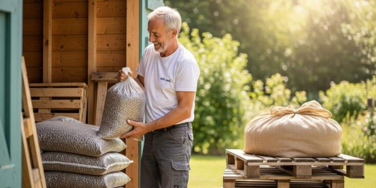SoonNight - Pellets : acheter en été réduit la facture de chauffage, avantages, limites et retours d’expérience