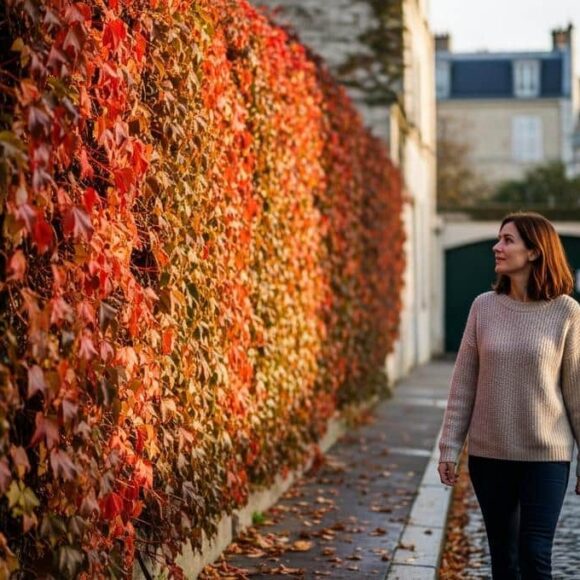 SoonNight - Mur de feuilles de Montmartre rue Saint-Vincent: la meilleure période pour l’admirer en octobre avant la chute des feuilles