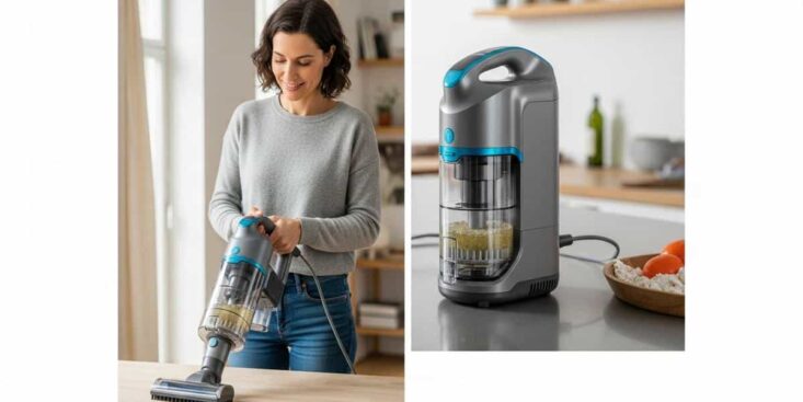 Lepointdujour.fr - Aspirateur Lidl Silvercrest 2-en-1: noté 4,4/5, 89,99 €, il simplifie le ménage et offre une autonomie confortable