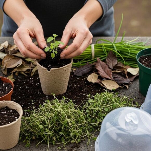 Lepointdujour.fr - Pots vides: 3 idées futées pour les recycler et préparer une terre vivante sans dépenser un centime