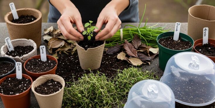 Lepointdujour.fr - Pots vides: 3 idées futées pour les recycler et préparer une terre vivante sans dépenser un centime