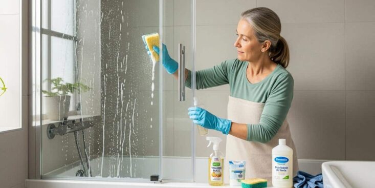 Lepointdujour.fr - Paroi de douche comme neuve: la méthode d'un pro pour éliminer le calcaire sans produits agressifs