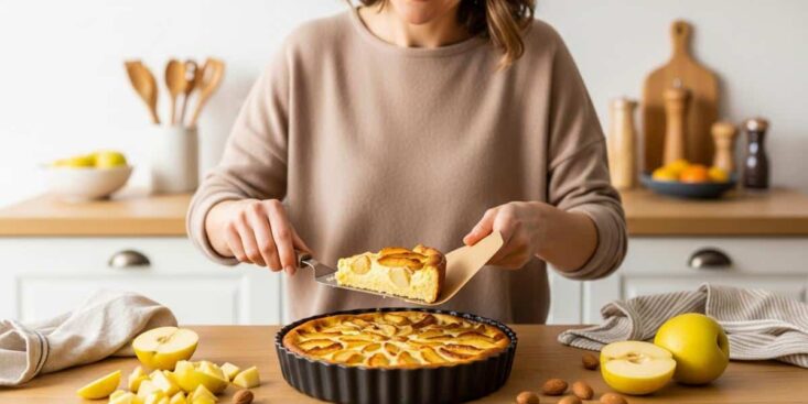 Lepointdujour.fr - Clafoutis pommes-amandes léger : la recette familiale qui réconcilie gourmandise et ligne