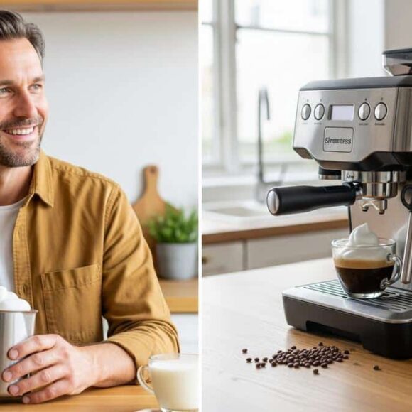 Lepointdujour.fr - Lidl Silvercrest: la machine à café avec buse vapeur passe à -25 % pour des cappuccinos maison