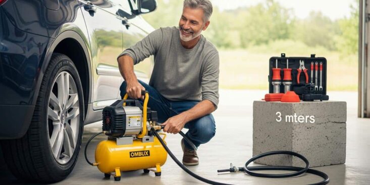 Lepointdujour.fr - Compresseur sans cuve Bricorama à moins de 80 €: léger, idéal pour les gonflages du quotidien