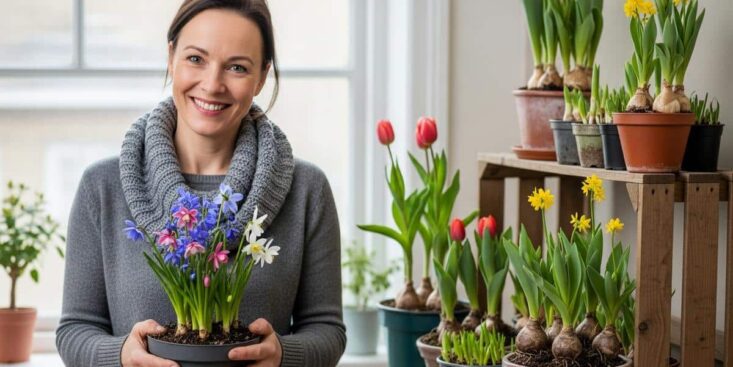 Lepointdujour.fr - Bulbes en intérieur: le forçage à froid les fait fleurir en plein hiver