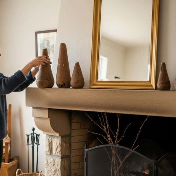 Lepointdujour.fr - Cheminée: 1 détail déco pour la sublimer cet hiver sans travaux ni gros budget