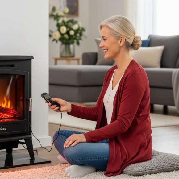 Soonnight - Cheminée Lidl à 139 €: je teste à la maison, chaleur d’appoint efficace et effet flamme réussi