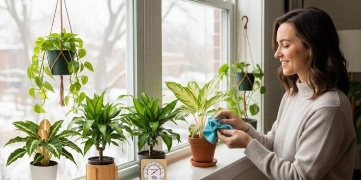 Soonnight - Plantes d'intérieur : 3 espèces qui réduisent l'humidité en hiver dans un appartement fermé, effet durable