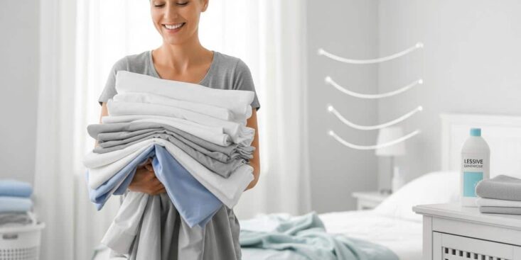 Soonnight - Draps: une experte fixe la fréquence idéale à 7 jours pour une meilleure hygiène