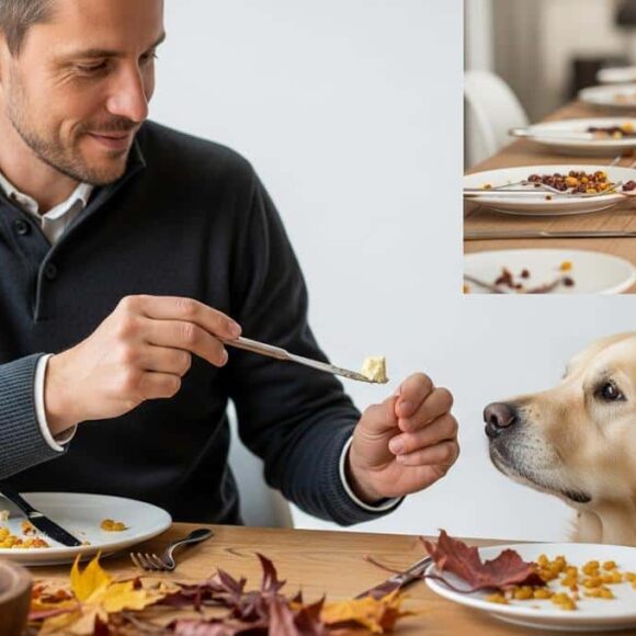 Soonnight - Chien: en automne 2025, ce geste à table nuit à sa santé et trop de Français le font encore