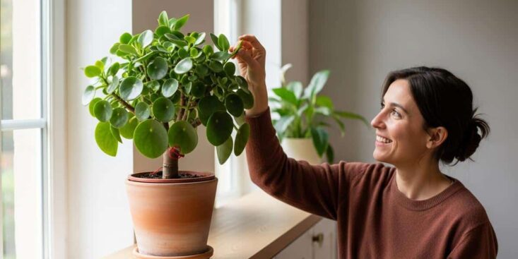 Soonnight - Arbre de jade: placez-le au sud-est pour attirer richesse et bonheur selon le Feng Shui