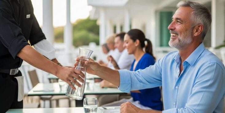 Soonnight - Restaurant: l’eau du robinet doit être gratuite, voici ce que la loi impose depuis 2022