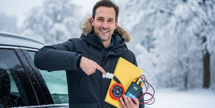 Soonnight - Astuce scandinave: pare-brise sans givre en 2 minutes, sans housse ni dégivrant